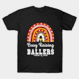 Busy Raising Ballers, Softball T-Shirt